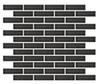 Picture of Emser Tile - Savvy Offset Mosaic Pewter