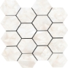Picture of Tesoro - Mother of Pearl Hexagon Mosaic Ivory Polished