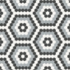 Picture of Tesoro - Soho Hexagon Pattern Mosaic Dawn Blend