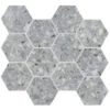 Picture of Emser Tile - Fragmento Hex Mosaic Silver Large Speckle