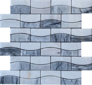 Picture of Emser Tile - Talento Mosaics Gris Wave