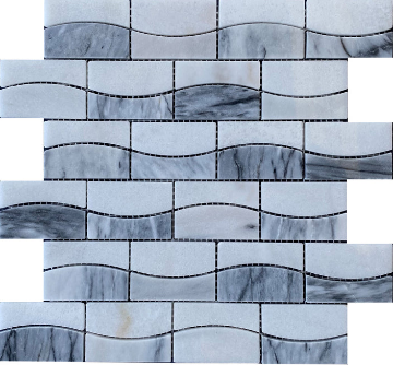Picture of Emser Tile - Talento Mosaics Gris Wave