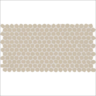 Picture of Daltile - Keystones Organic Penny Rounds Urban Putty