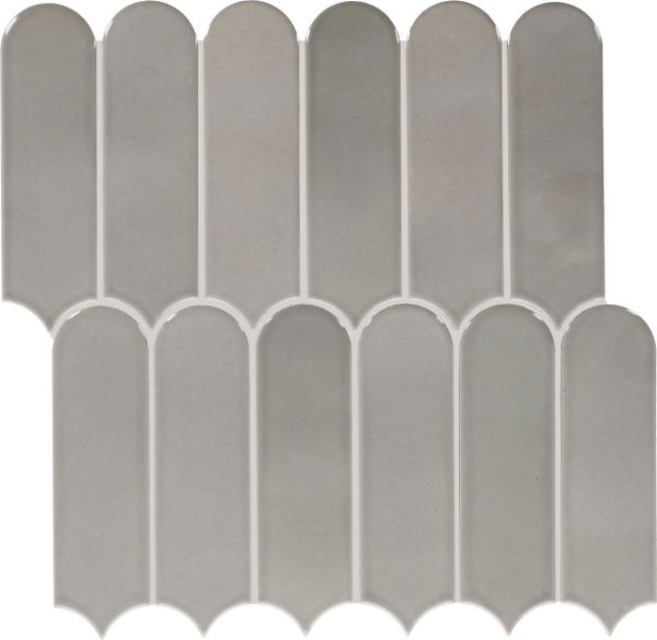 Picture of Daltile - Artefino Vintage Fish Scale Smokey Gray