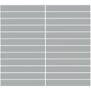 Picture of Daltile - Color Wheel Mosaic Straight Joint 1 x 6 Matte Desert Gray