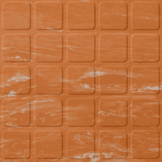 Picture of Roppe - Raised Design Marbleized Raised Square Citrus