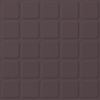 Picture of Roppe - Raised Design - Raised Square Design Carob