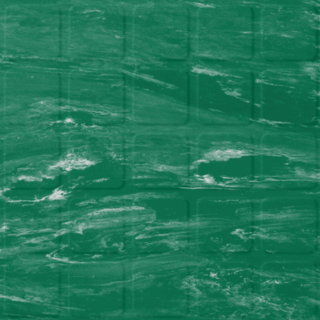 Picture of Roppe - Raised Design Marbleized Raised Square Irish Green