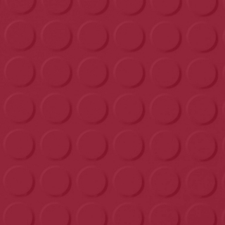 Picture of Roppe - Raised Design - Low Profile Raised Circular Design Red