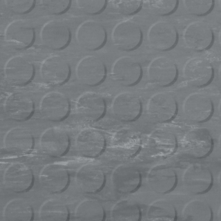 Picture of Roppe - Raised Design Marbleized Low Profile Raised Circular Dark Gray