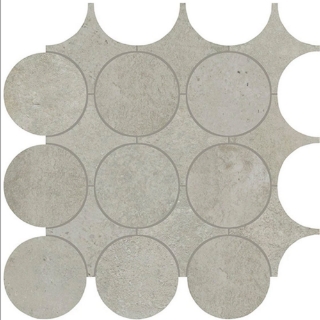 Picture of Daltile - Rekindle Canvas Dot Mosaic Light Grey