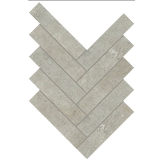 Picture of Daltile - Rekindle Herringbone Mosaic Light Grey