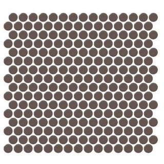 Picture of Daltile - Retro Rounds Gloss Saddle Brown