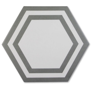 Picture of Adex USA - Floor Hexagon Deco Dark Gray