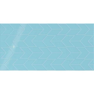 Picture of Daltile - Showscape Chevron Crisp Blue