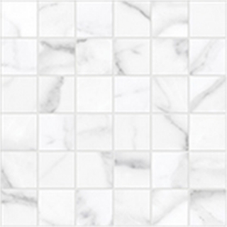 Picture of Anatolia Tile & Stone - La Marca Mosaic Statuario Nuovo Honed