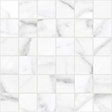 Picture of Anatolia Tile & Stone - La Marca Mosaic Statuario Nuovo Honed