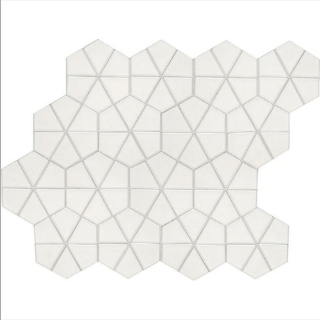 Picture of Daltile - Stagecraft Kaleidoscope Mosaic Gloss Arctic White