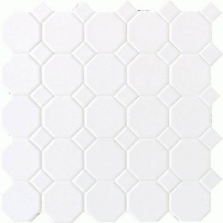 Picture of Daltile - Octagon & Dot Matte White/ White Matte Dot