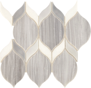 Picture of Daltile - Fonte Double Leaf Nautical Grey Blend
