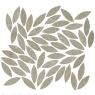 Picture of Daltile - Mystone Limestone Foglie Mosaic Taupe