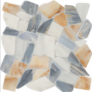 Picture of Daltile - Gamma Pebble Mosaic Azure