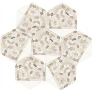 Picture of Daltile - Pebble Oasis Tri-Hex Seashell